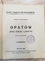 90 LECIE PIERWSZEGO PRZEWODNIKA PO OPATOWIE_1